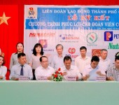 TẬP ĐOÀN TÂN Á ĐẠI THÀNH HỖ TRỢ CUNG CẤP SẢN PHẨM ƯU ĐÃI CHO ĐOÀN VIÊN LIÊN ĐOÀN LAO ĐỘNG CÁC TỈNH