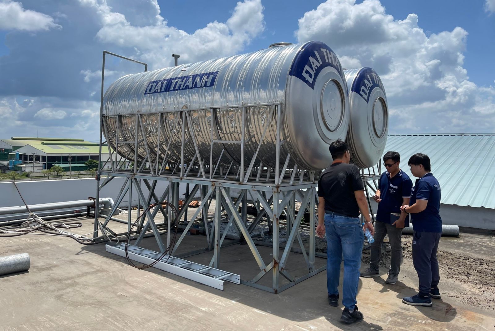 Bồn nước inox 9000L