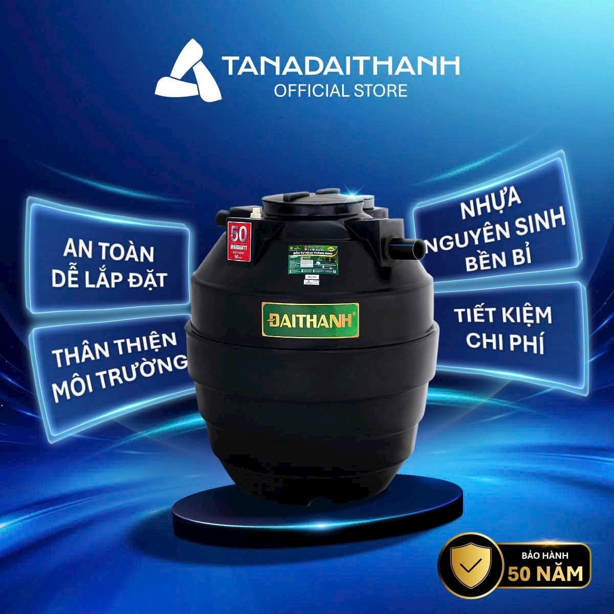 Bồn tự hoại 1500L