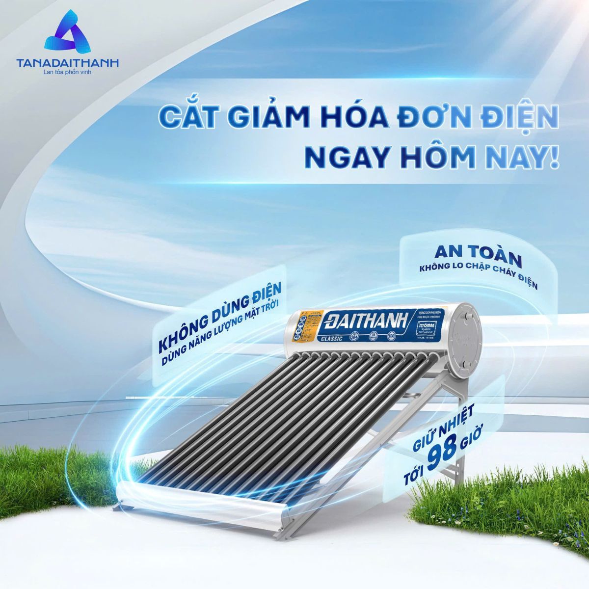 máy nước nóng năng lượng mặt trời