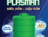 Bồn nhựa plasma hdpe 6 lớp〖Siêu bồn chứa nước cho mọi nhà〗BẢO HÀNH lên tới 40 năm