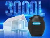 Bồn tự hoại 3000L (lít) hay còn gọi là 3 khối mẫu đứng