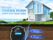 Bồn tự hoại 500L (lít) hay còn gọi là 0,5 khối mẫu đứng