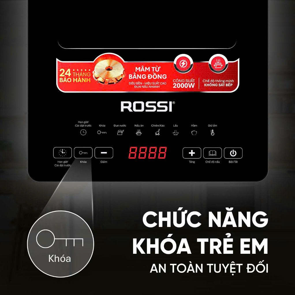 Bếp từ đơn Rossi RS-1020CC01