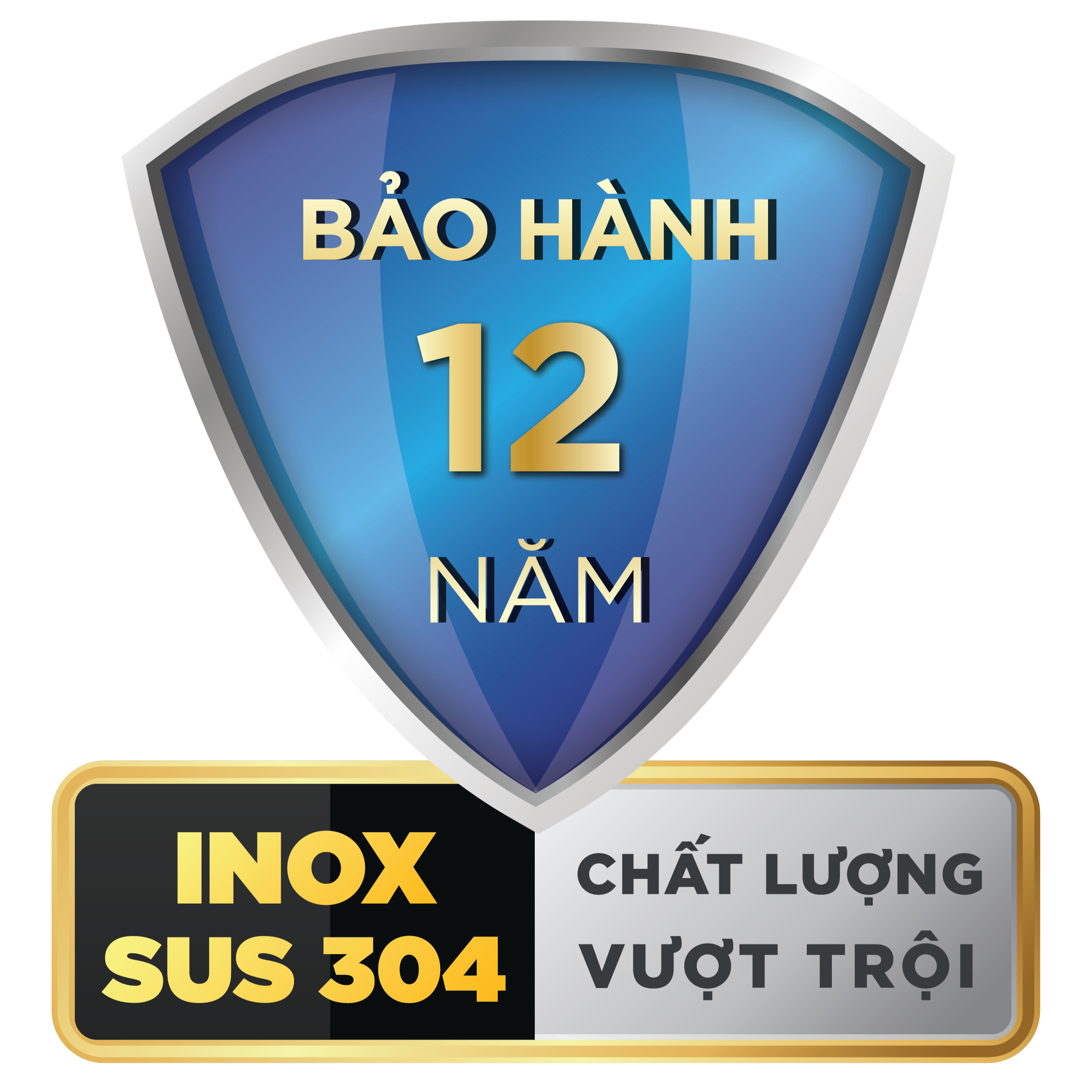 Bồn nước 1000L ngang (loại chân inox cao 90cm) ĐẠI THÀNH – SUS.304