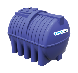 Bồn nhựa ngang 300L TÂN Á – THẾ HỆ MỚI