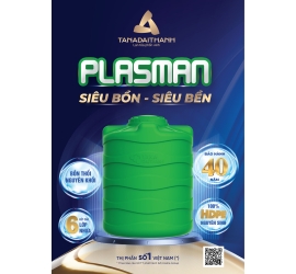 Xem giá: bồn nhựa plasman hdpe〖500L -2000L〗 ĐẠI THÀNH