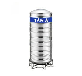 Bồn nước inox Tân Á 7000 đứng 「Φ1700 dày 1.0mm」 SUS.304